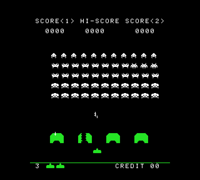 Space Invaders (arcade) extra